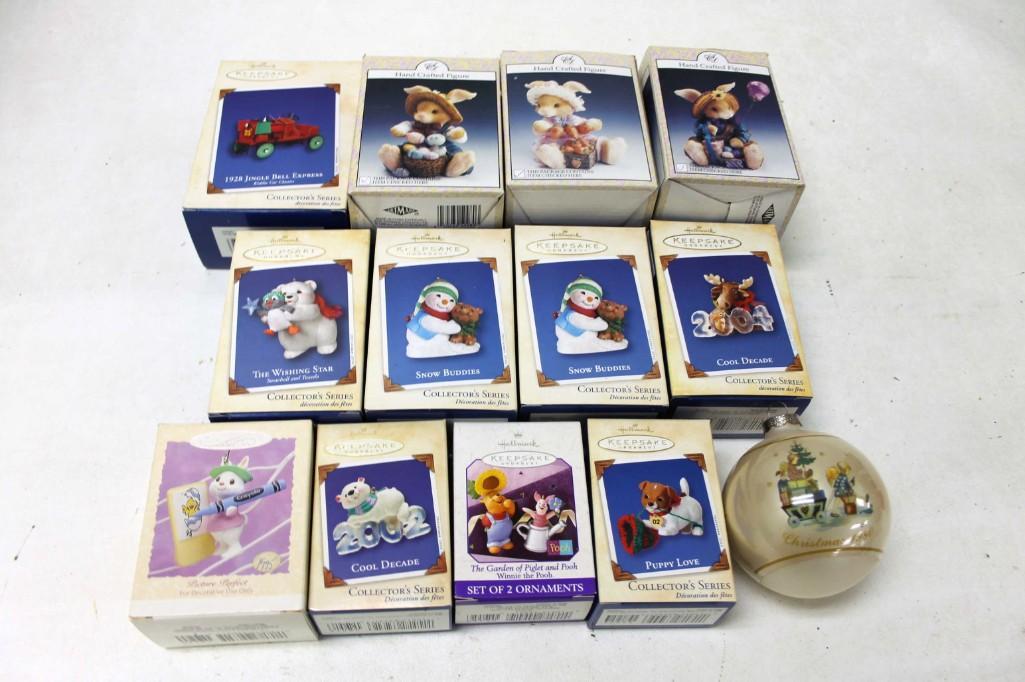 Lot of 12 Hallmark Keepsake Ornament in Original Boxes (1 of 3)