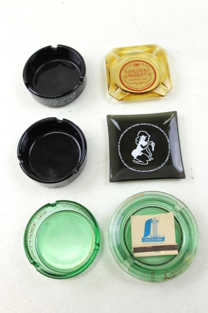 Lot of 6 Vintage Las Vegas Ashtrays (1 of 4)