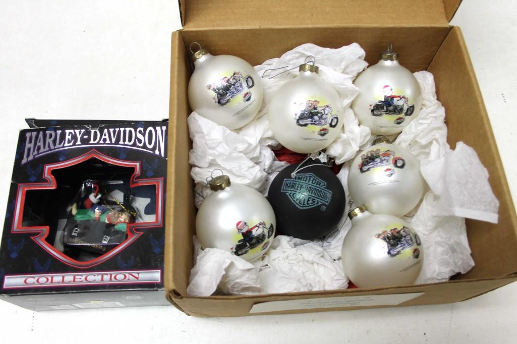 Lot of Harley Davidson Motorcycle Christmas Ornaments (1 of 4)