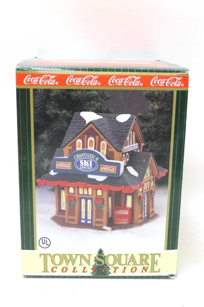 Coca Cola Town Square Christmas Village Chandler's Ski (1 of 2)