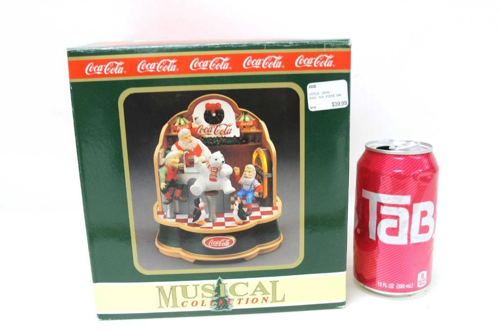 Coca Cola Musical Collection Santa's Soda Fountain (1 of 4)