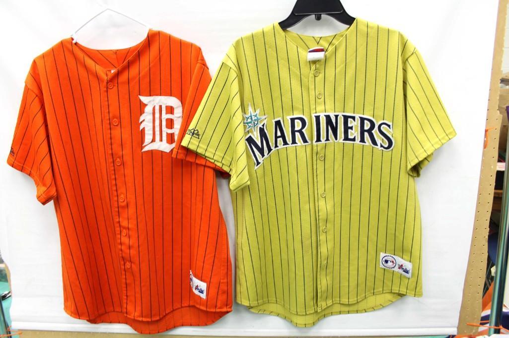 Detroit Tigers and Seattle Mariners Baseball Jerseys (1 of 4)