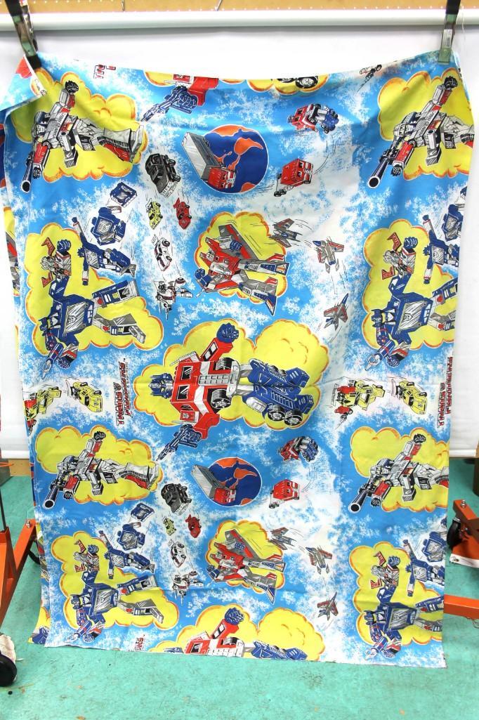 1984 Transformers Flat Sheet Twin Size (1 of 4)
