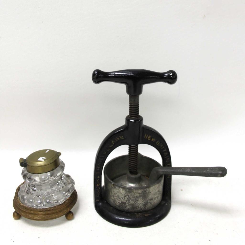 Vintage Inkwell and Juice Press (1 of 6)