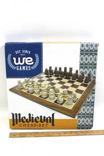 Medieval Style Chess Set NIB: Medieval Style Chess Set New in Box