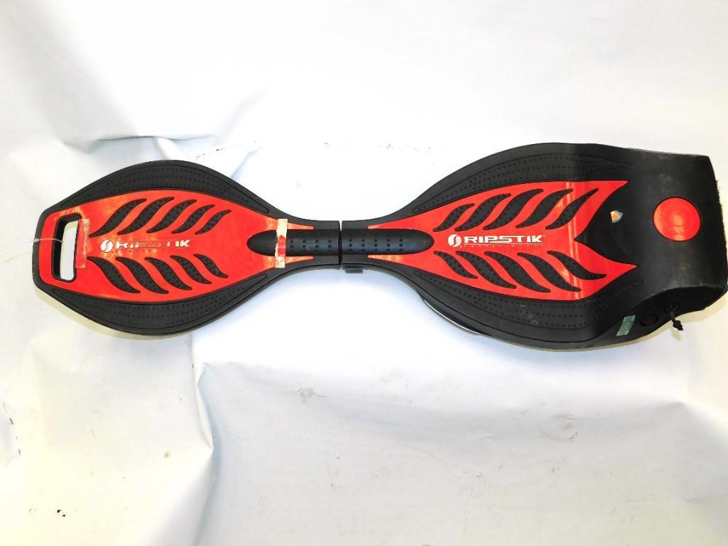 Motorized Rip Stick Skateboard: Motorized Rip Stick Skateboard Condition: Used, needs cord and charger