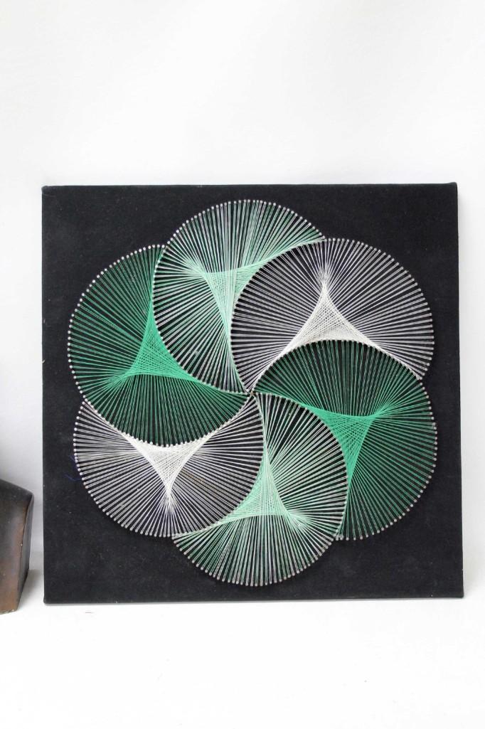 Mid Century Mod String Art: Mid Century Mod String Art