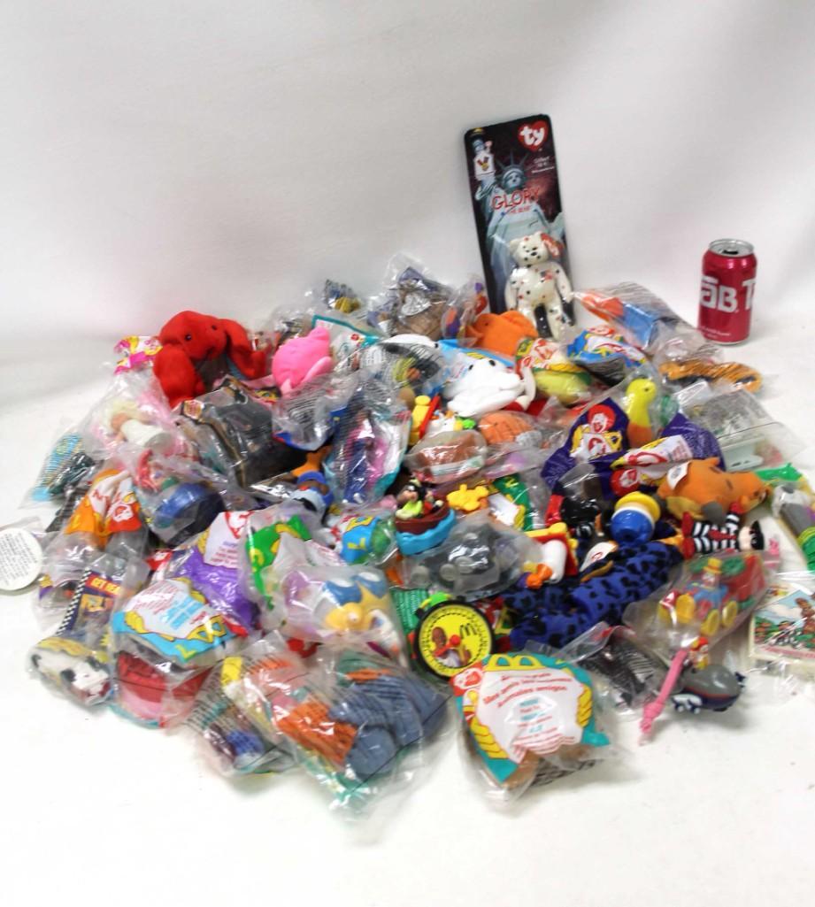 Lot of Small Toys incl McDonalds Teenie Beanie Babies ,: Lot of Small Toys incl McDonalds Teenie Beanie Babies , etc