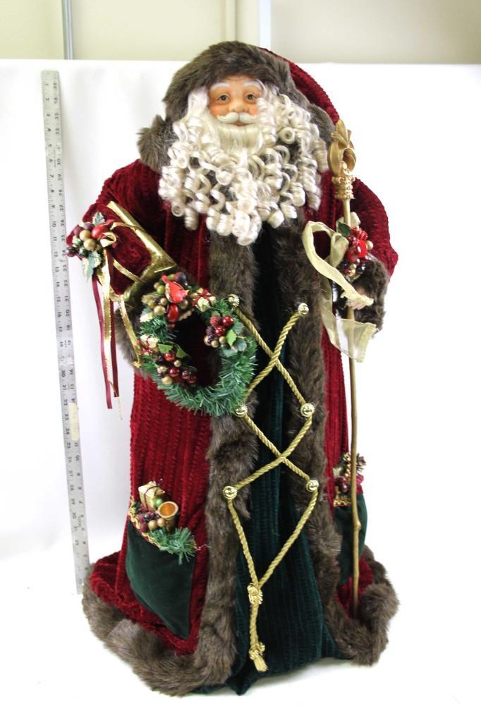 Large Santa Claus Christmas Decoration Over 3 Feet: Large Santa Claus or St Nick Christmas Decoration Over 3 Feet Tall!!