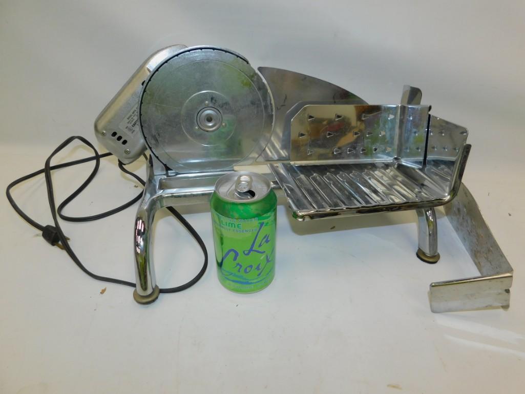 Rival Electric Food Slicer: Rival Electric Food Slicer It could probably slice other things besides food - like fingers - so be careful!