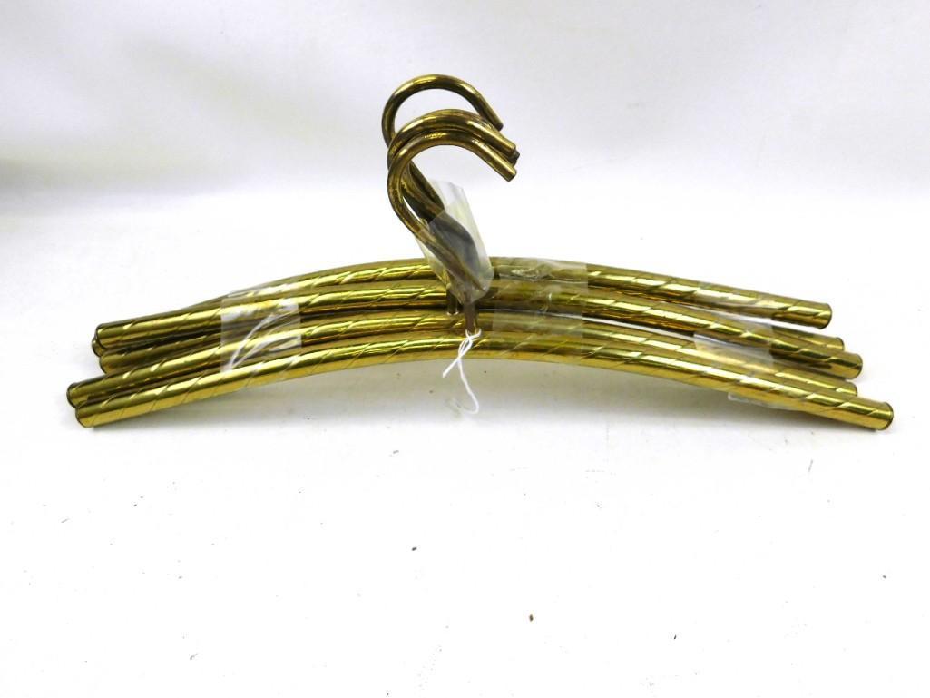 Vintage Brass Coat Hangers: Vintage Brass Coat Hangers