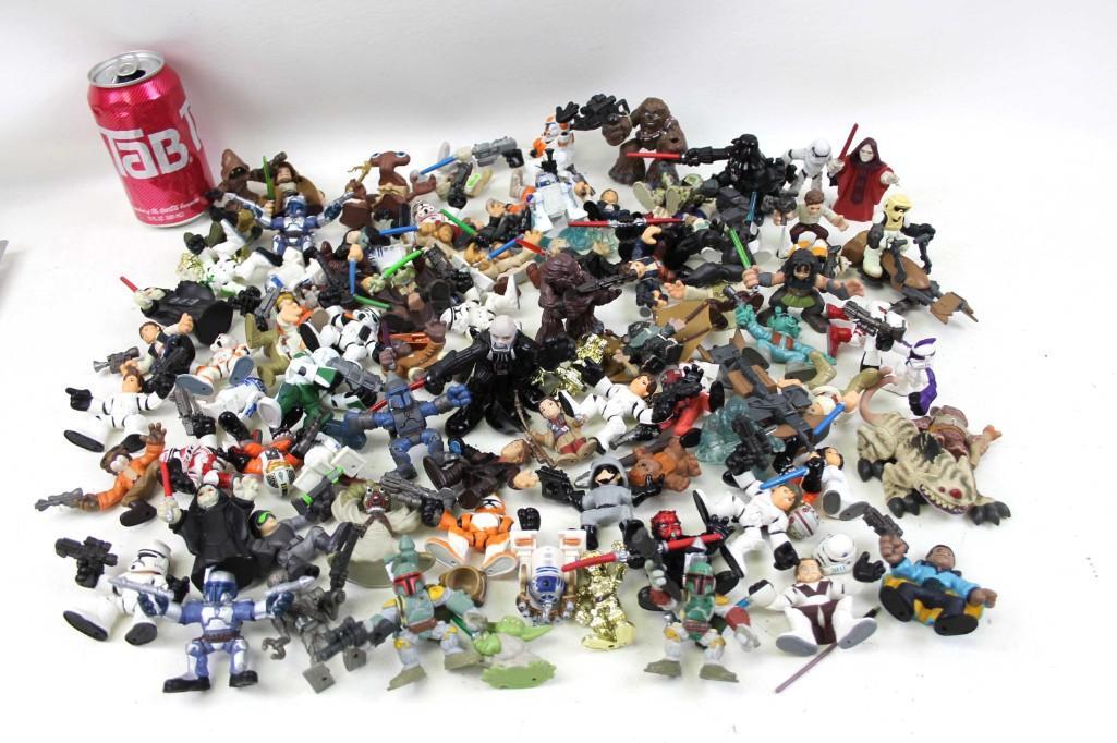 Hasbro Star Wars Galactic Heroes Figures 90+: 90+ Hasbro Star Wars Galactic Heroes Figures Lot A