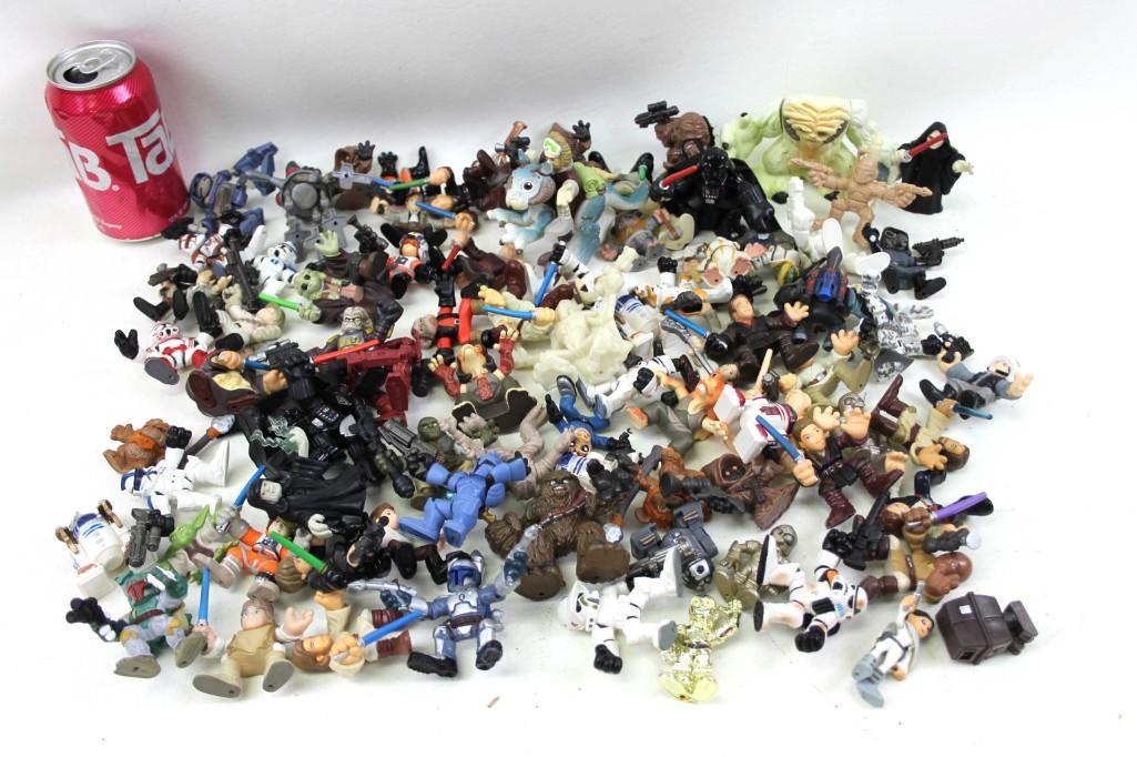 Hasbro Galactic Heroes Figures Approx 85: Approximately 85 Hasbro Galactic Heroes Figures Lot B