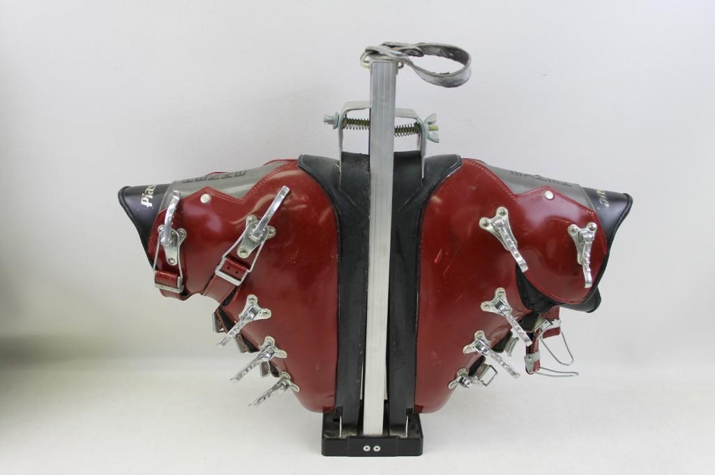Vintage Plastic Henke Ski Boots Made in Switzerland: Vintage Plastic Henke Ski Boots Made in Switzerland