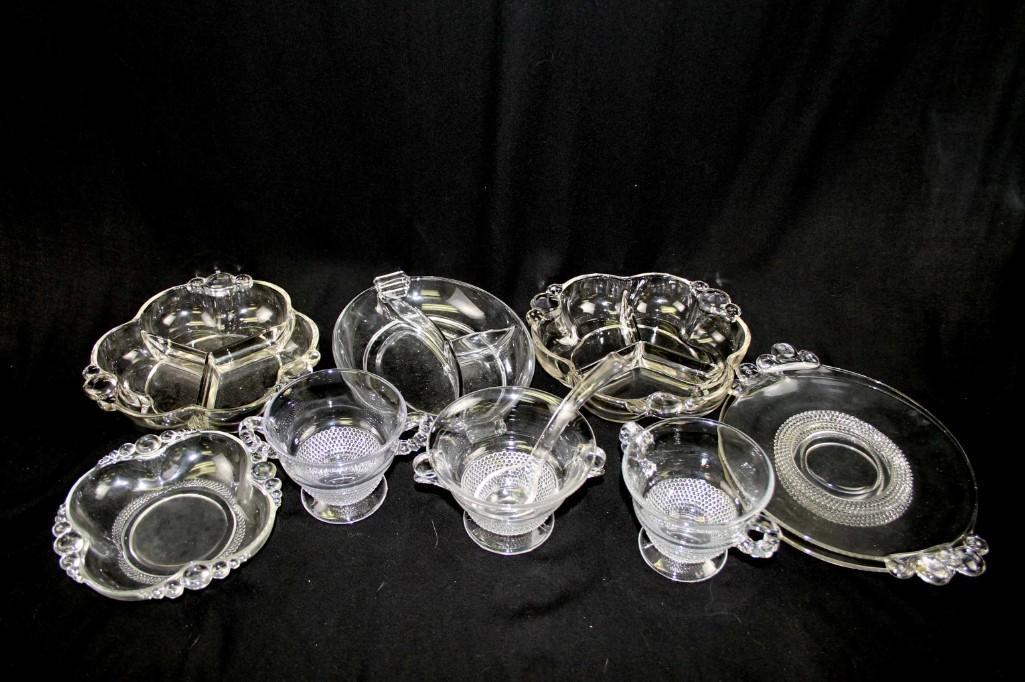 Lot of Duncan Miller Glassware: Lot of Duncan Miller Glassware