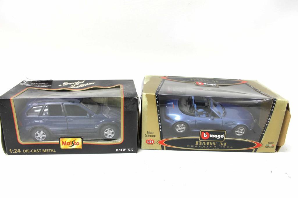 2 Diecast Cars incl Burago BMW M and Maisto BMW X5 (1 of 8)