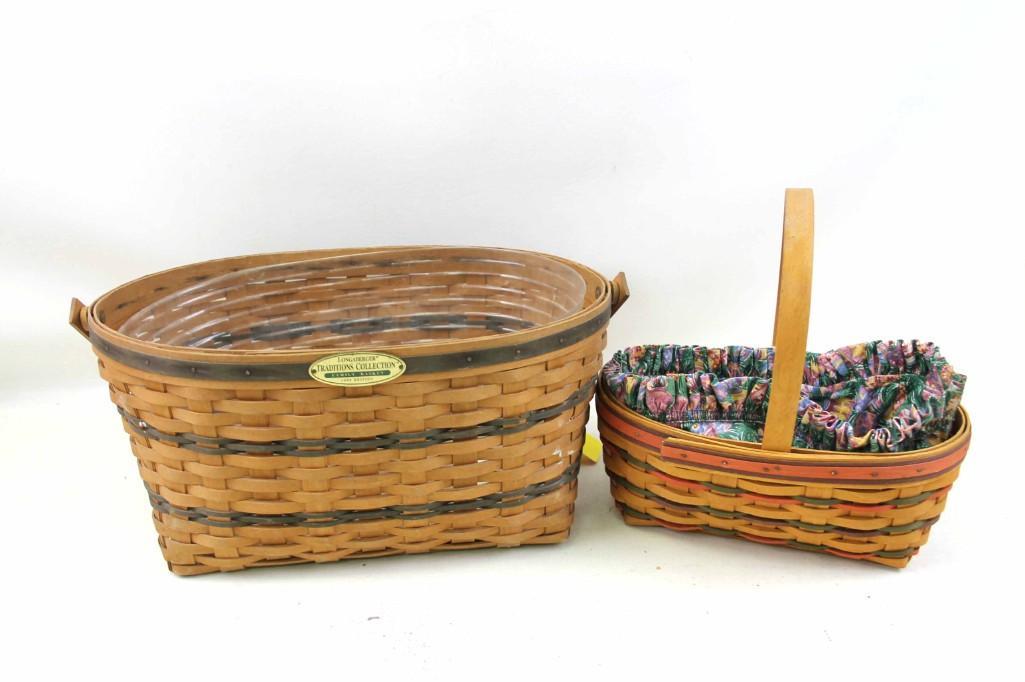2 Longaberger Baskets (1 of 8)