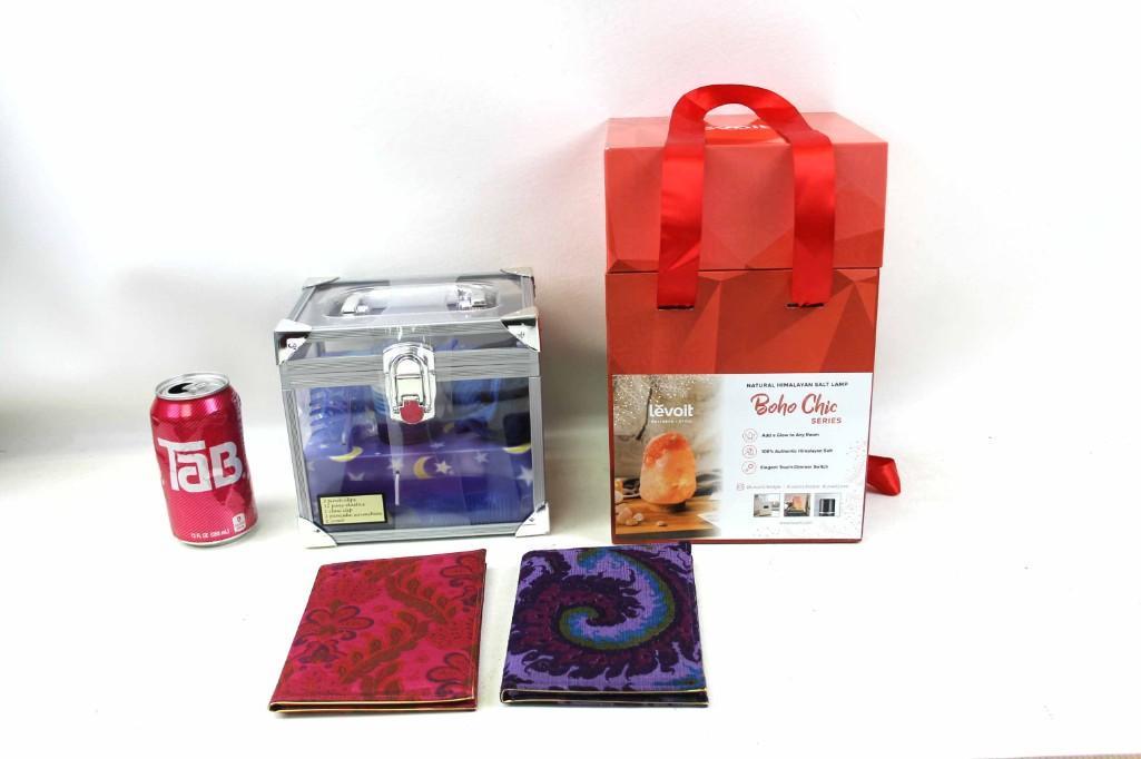 Himalayan Salt Lamp , Jewelry Case with Hair (1 of 5)