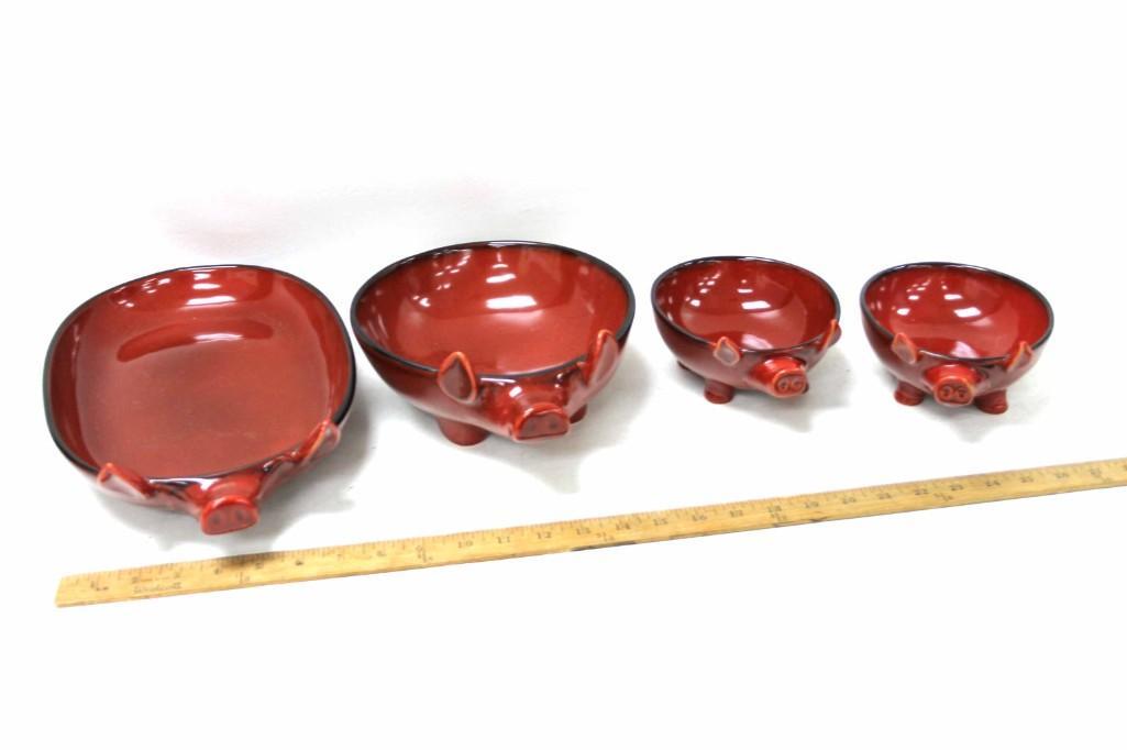 Red Pig Serving Dishes (1 of 7)