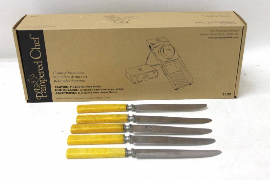 Pampered Chef Ultimate Mandoline  - New in Box, plus a (1 of 4)