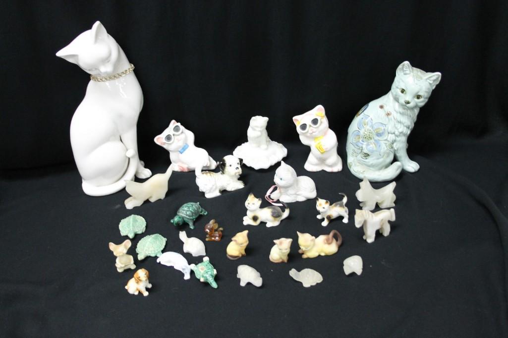 Assorted Cat and other animal Figurines (1 of 5)