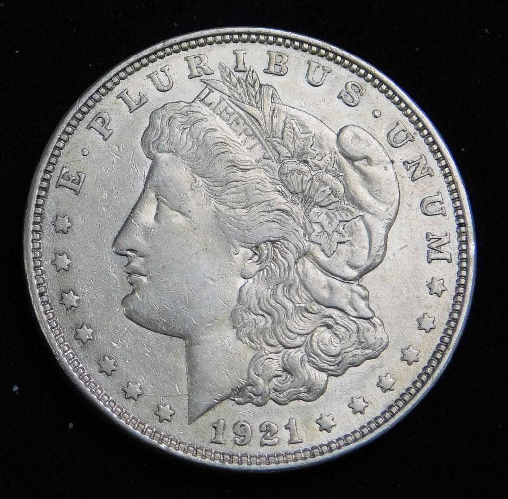 1921-P Morgan Dollar 90% Silver (1 of 2)