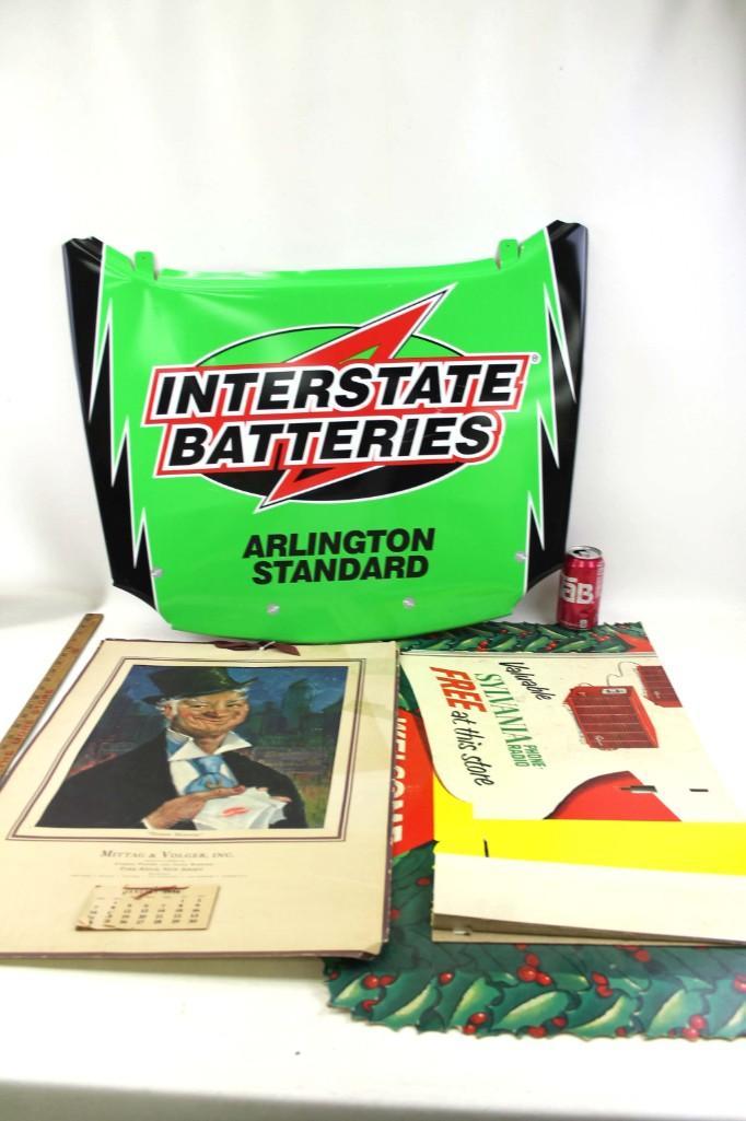 Advertising Lot incl Sylvania Radio Ad , Vintage (1 of 8)
