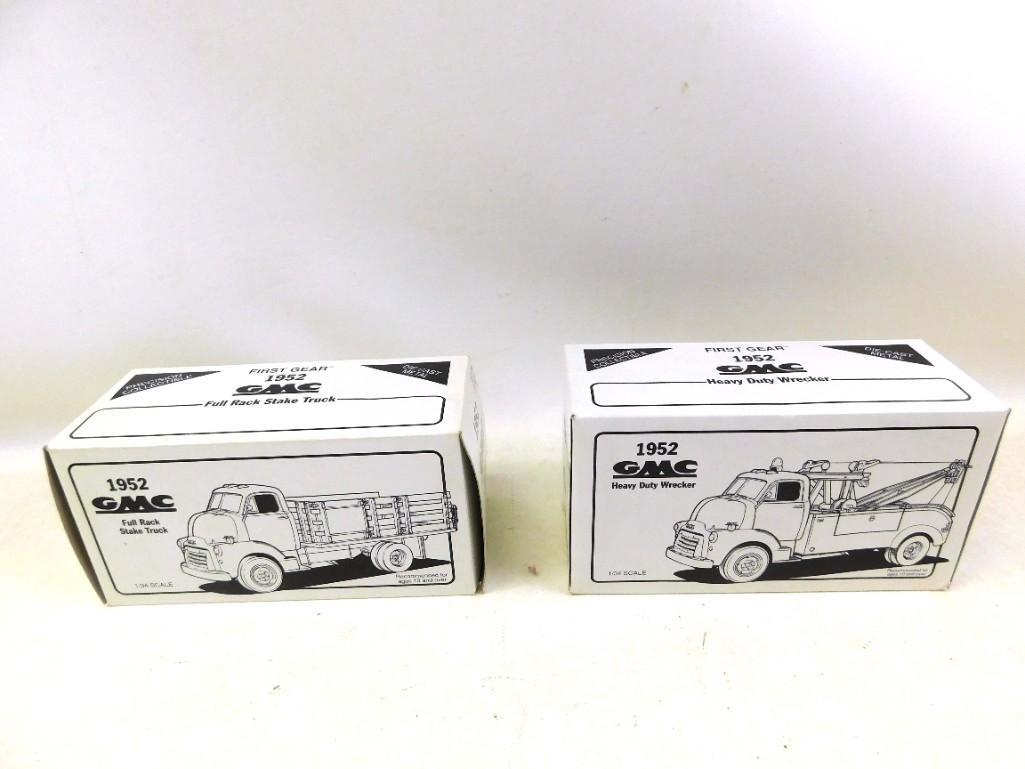 Lot of 2 First Gear GMC Die Cast Trucks (1 of 6)