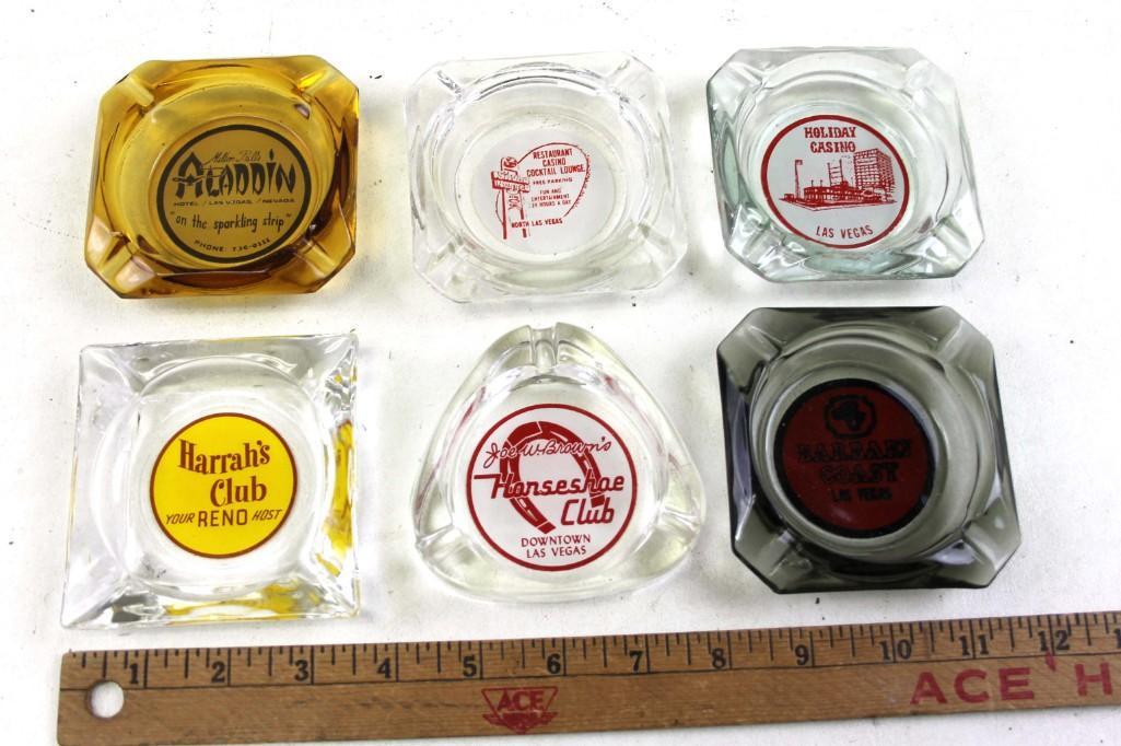 6 Vintage Las Vegas Ashtrays (1 of 4)