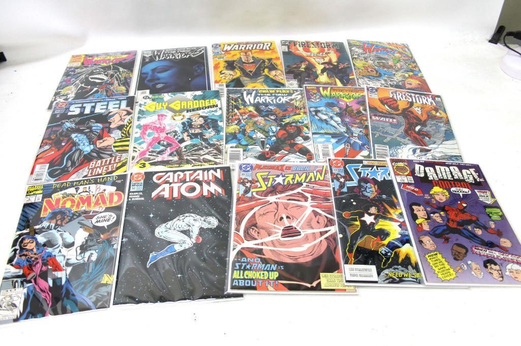 15 Comic Books incl Warriors , Nomad , Firestorm , (1 of 3)