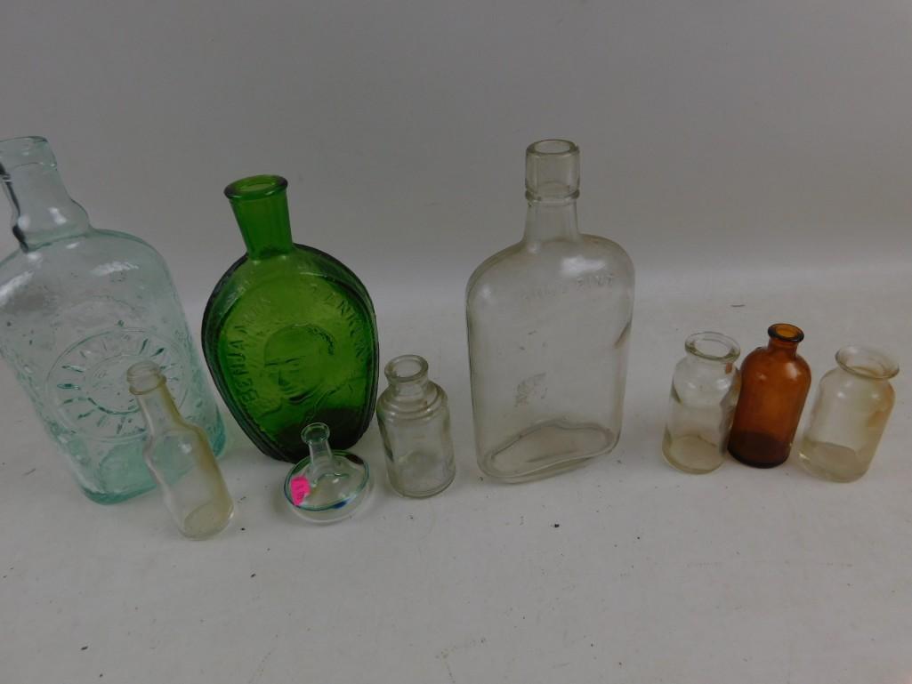 Lot of Bottles - Assorted Vintage and Antique: Lot of Bottles - Assorted Vintage and Antique