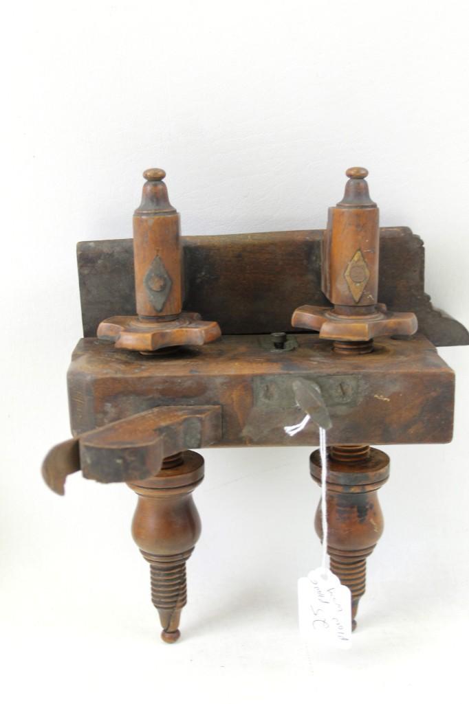 Antique Plow Wood Plane Stamped J Watson and Leeds (1 of 7)