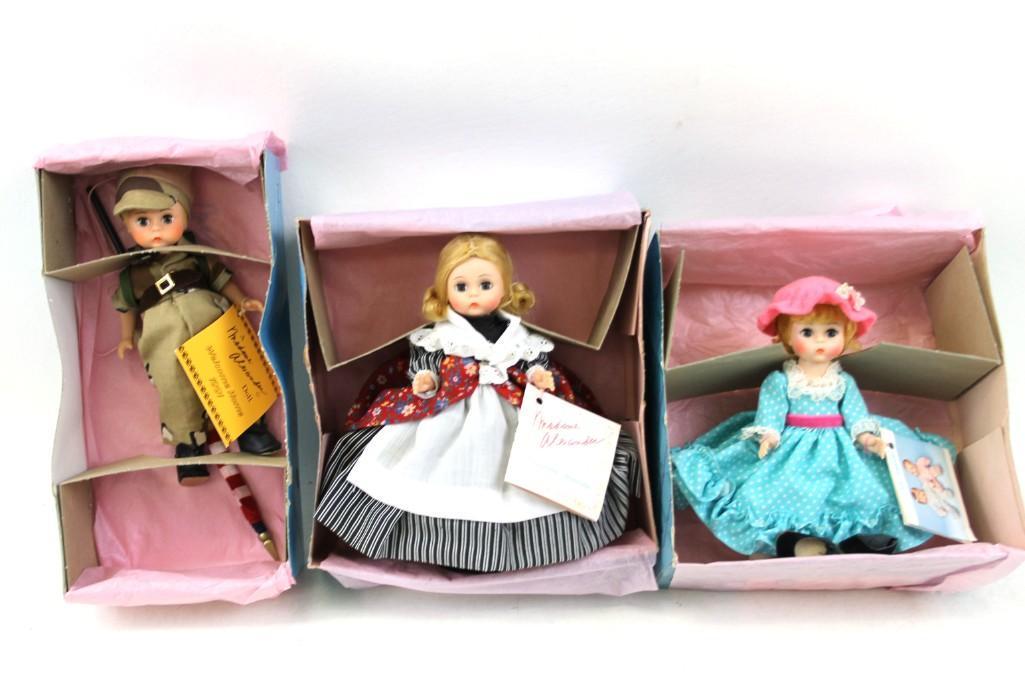 3 Madame Alexander Dolls incl Mother Goose , Miss (1 of 5)