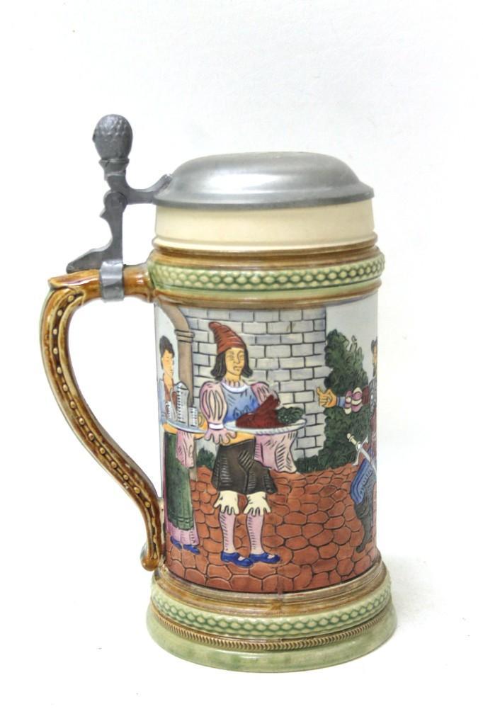 Antique Original Thewalt German Beer Stein #178 (1 of 8)