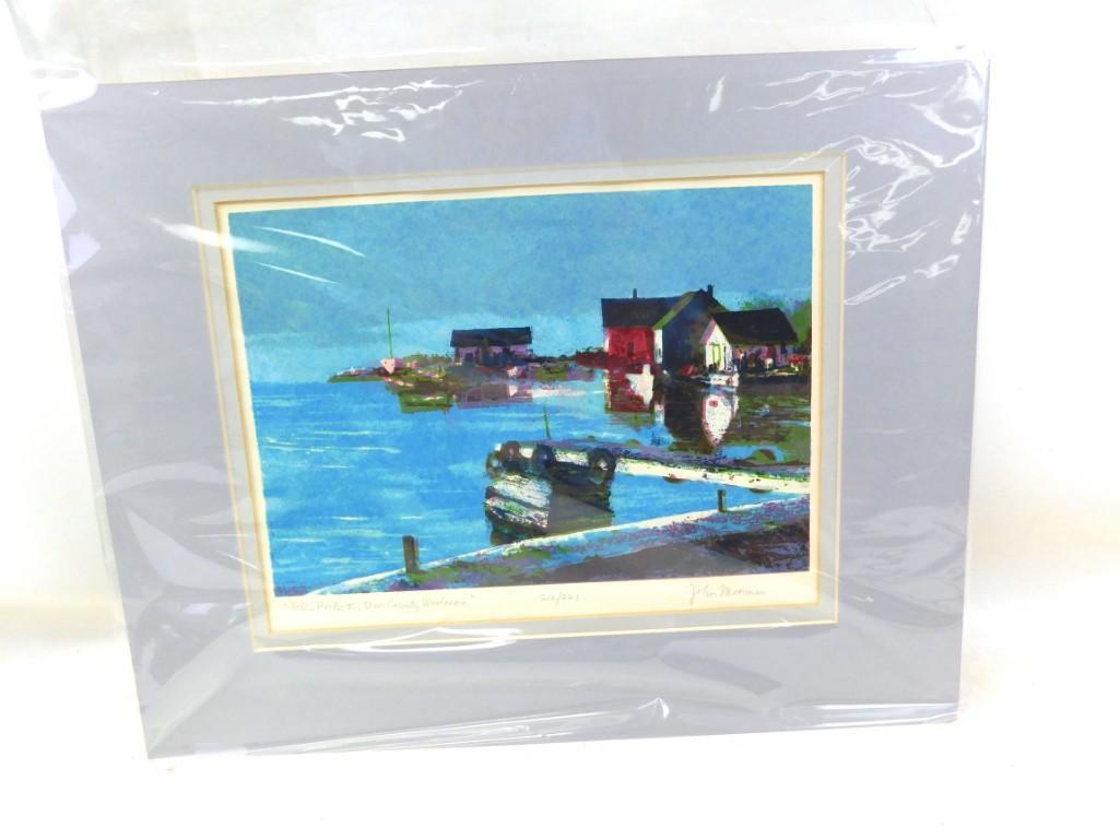 2 John Mosiman Original Lithographs Pencil Signed and (1 of 8)