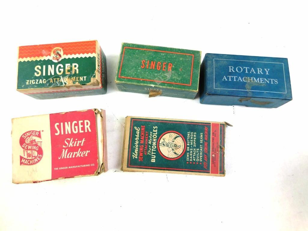 Lot of Vintage Sewing Accessories including Singer (1 of 5)