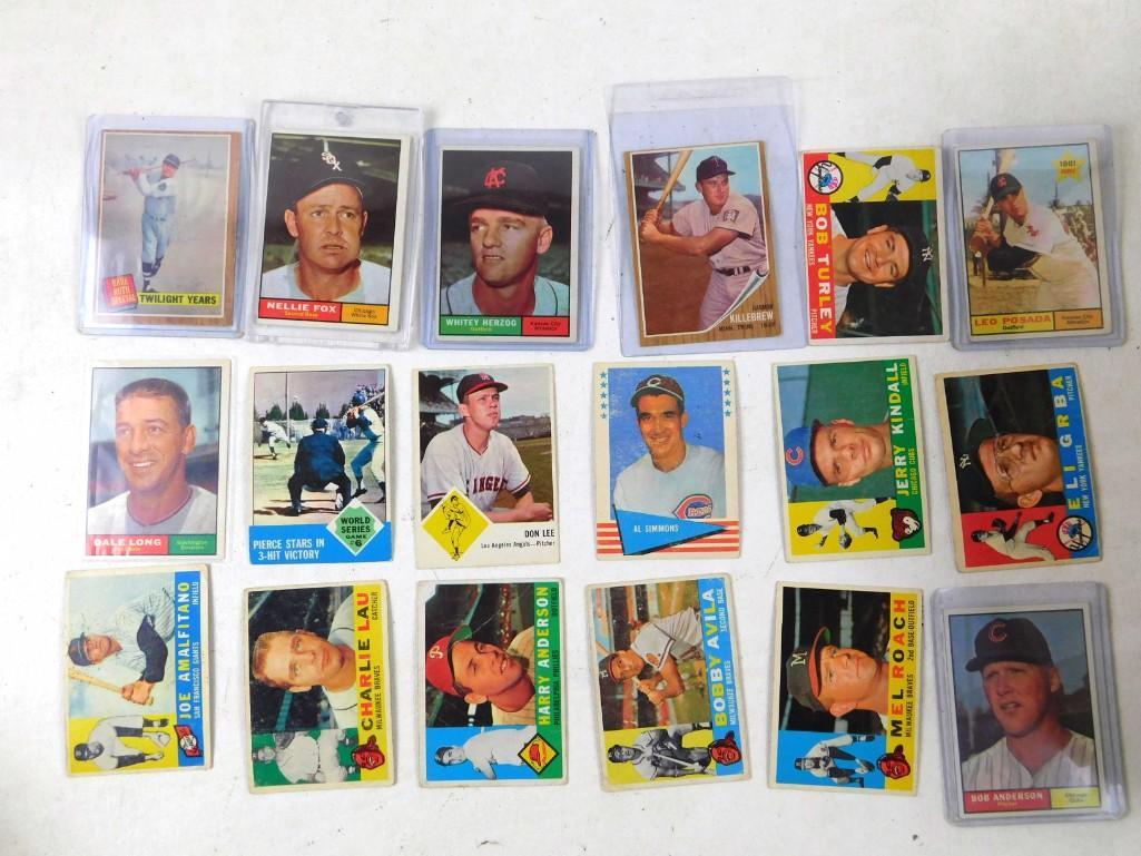 Lot of 18 Baseball Cards including Babe Ruth, mostly (1 of 6)