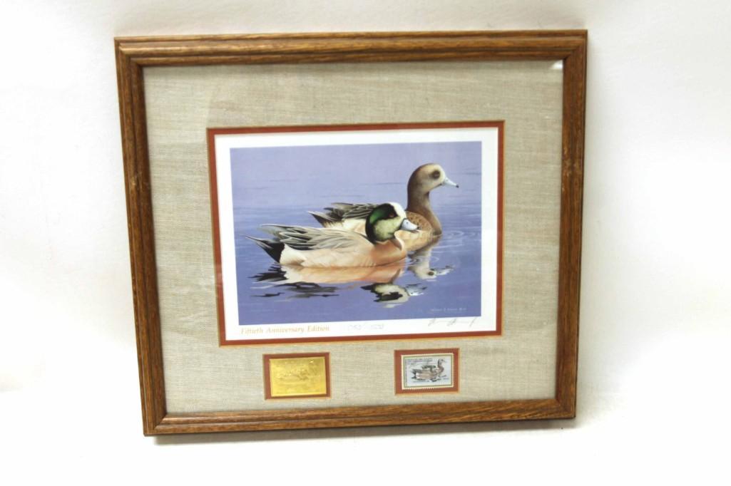 1984 Federal Duck Stamp Print William Morris (1 of 4)