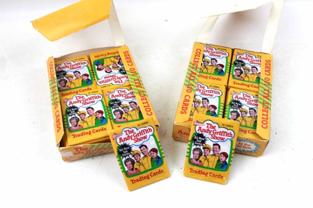 Two Boxes full of unopened Andy Griffith Show Trading (1 of 5)