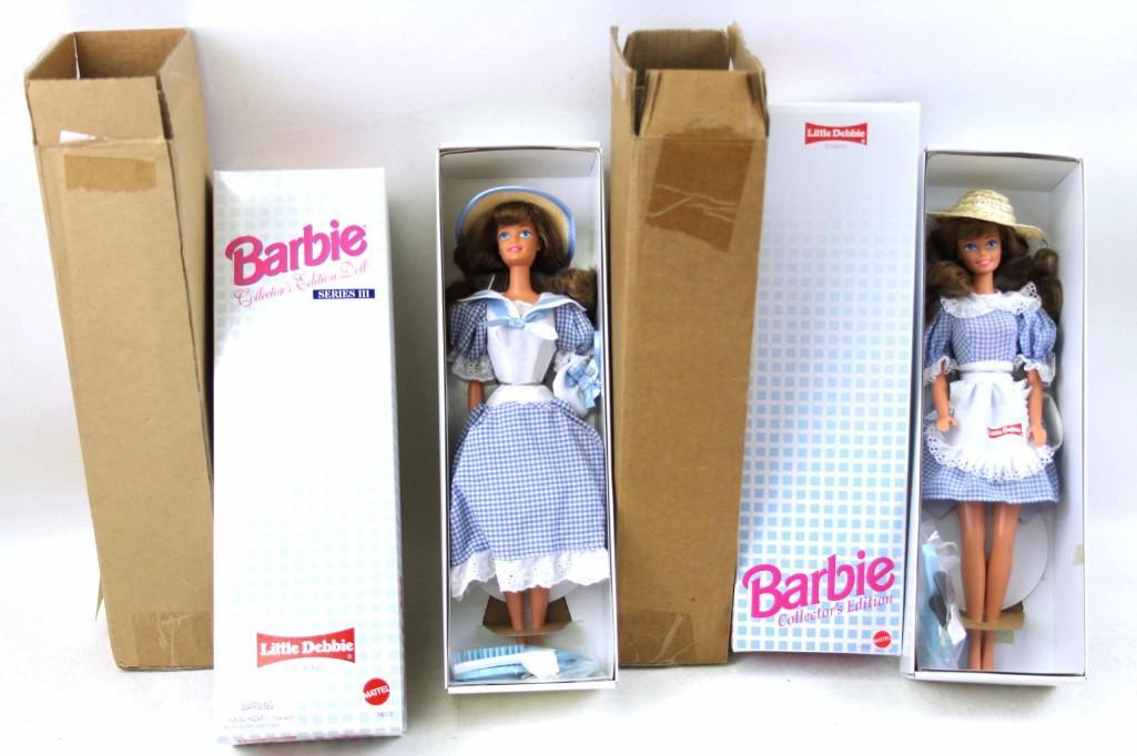 Barbie collectors edition doll series store 3 little debbie