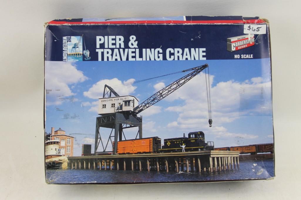 HO Scale Pier & Traveling Crane Model Kit (1 of 5)