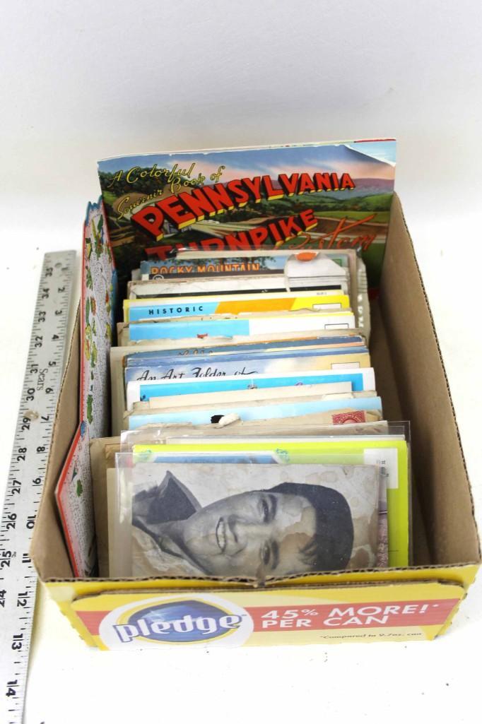Lot of Vintage Ephemera Mostly Postcards and Letters (1 of 4)