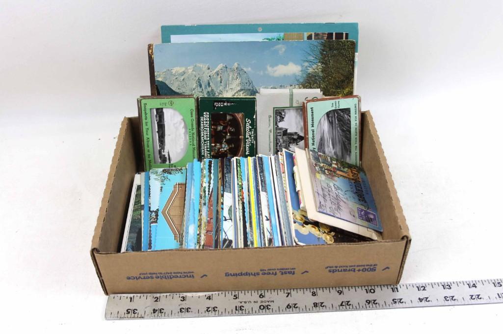 Lot of Vintage Ephemera Mostly Postcards and Letters: Lot of Vintage Ephemera Mostly Postcards and Letters