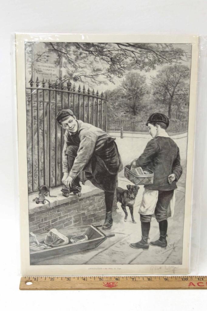 Pedro de Vega " Anticipation " Pencil Signed (1 of 5)