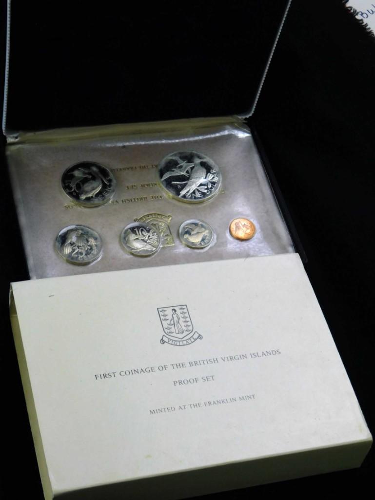 First Coinage of the British Virgin Islands Proof Set (1 of 3)