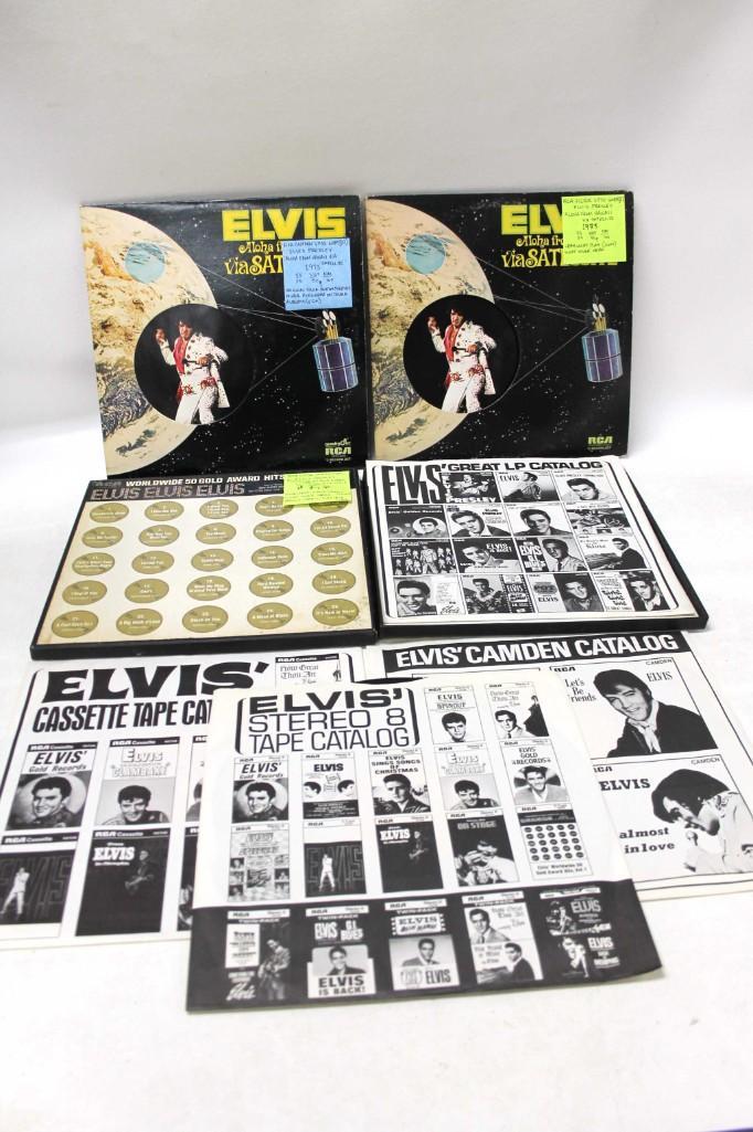 Lot of 3 Elvis Prestley Vinyl LP Record Albums (1 of 4)