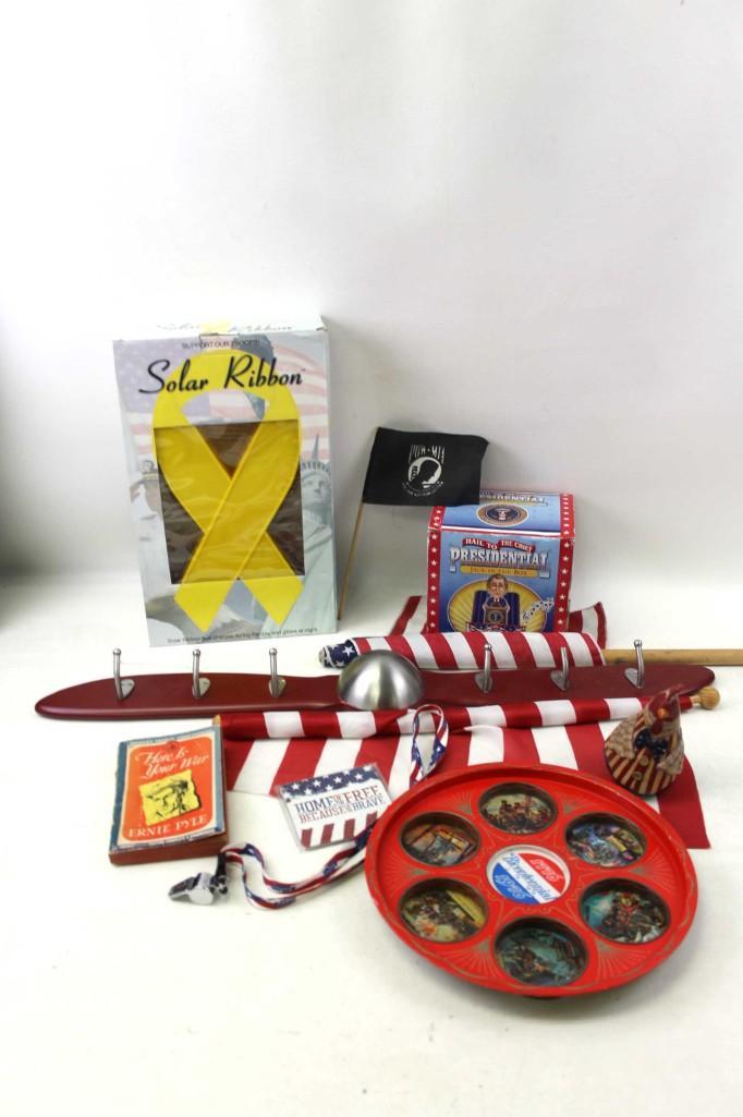 Misc. Lot Propeller Coat Hanger, Solar Ribbon, (1 of 5)