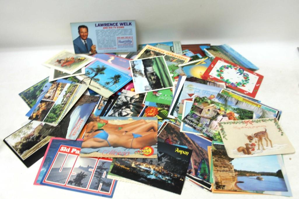 Large Lot of Vintage Postcards, etc. - Mostly Travel (1 of 5)