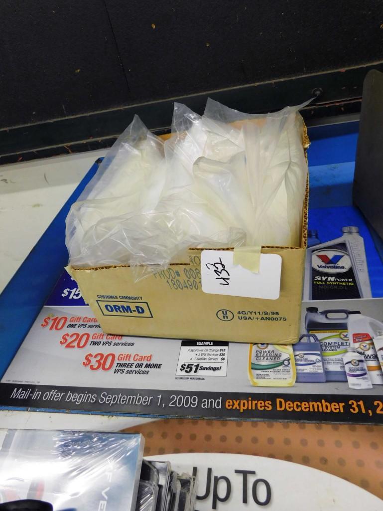Lot of Clear Plastic Bags: Lot of Clear Plastic Bags Because of the current covid 19 situation, pick up times are by appointment only. Pick up for this auction will be Feb 27 and 28 during the auction or Monday, March 1 or Thur