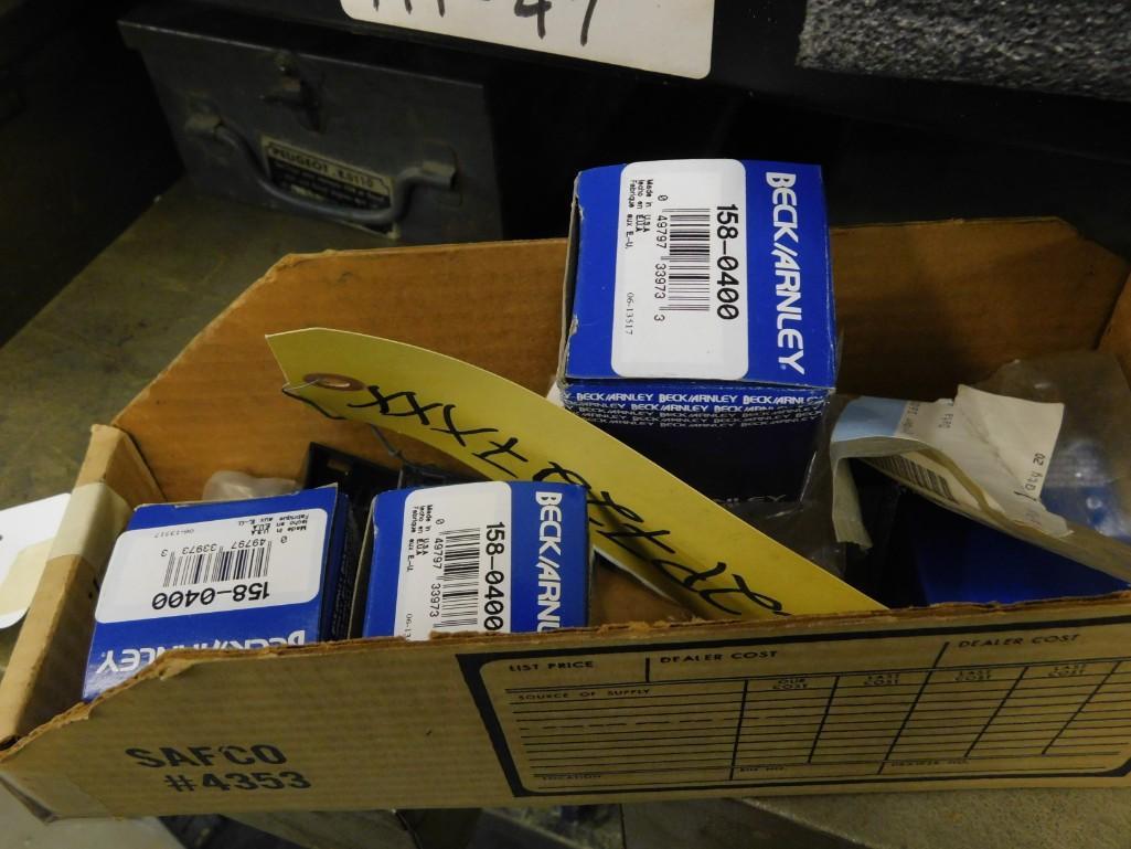 Beck / Arnley Parts: Beck/Arnley Parts Because of the current covid 19 situation, pick up times are by appointment only. Pick up for this auction will be Feb 27 and 28 during the auction or Monday, March 1 or Thursday Mar